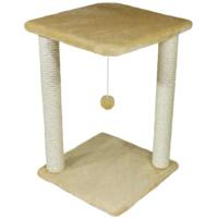 Когтеточка Lucky Pet сизалевый Симба 2 Бежевый 33x33x52 см