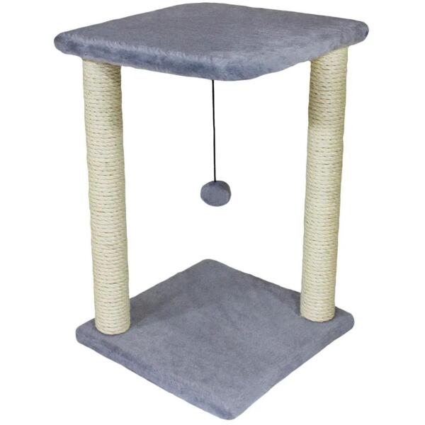 

Когтеточка Lucky Pet сизалевый Симба 2 Серый 33x33x52 см