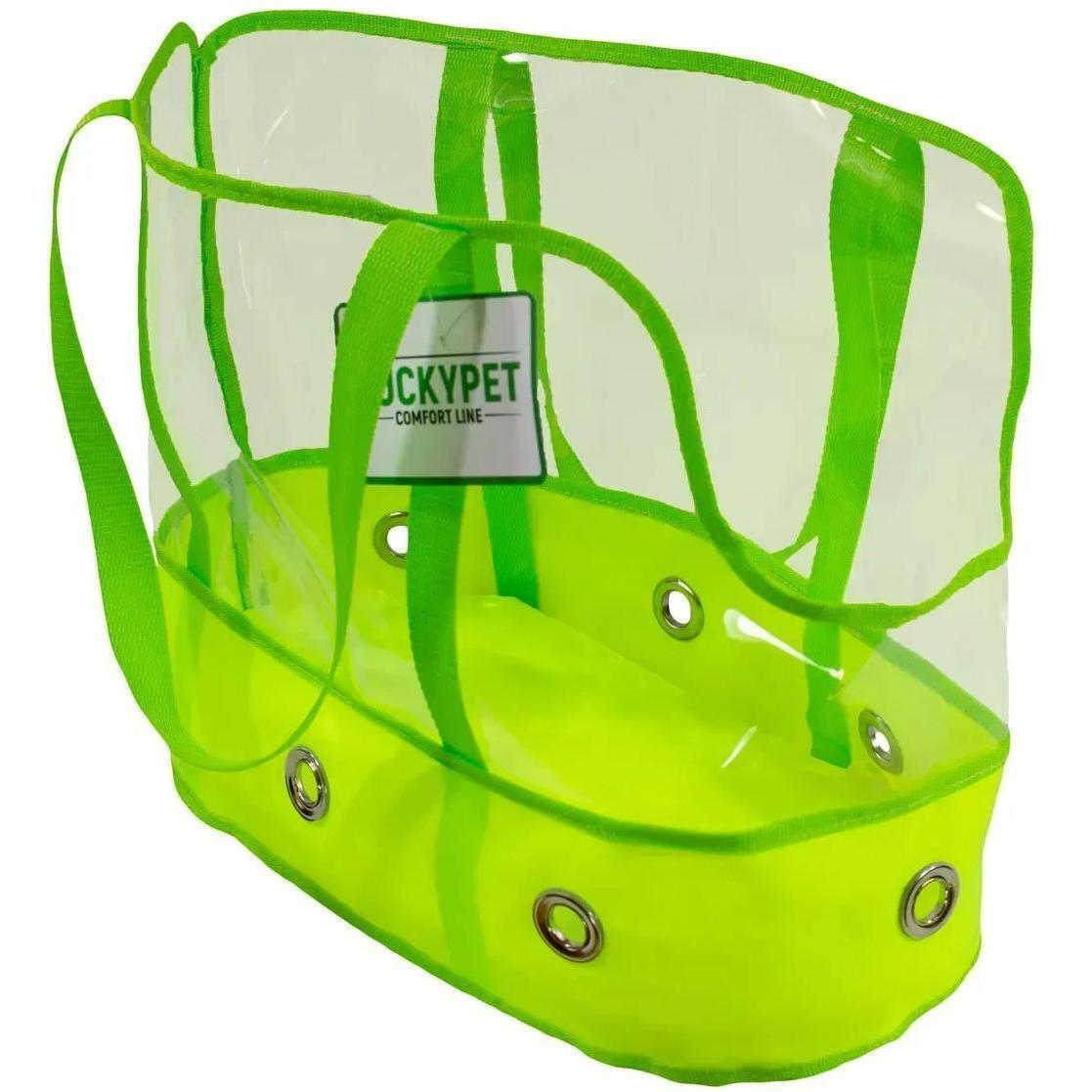 Сумка Lucky Pet №1 Неон Желтая-Прозрачная фото 1