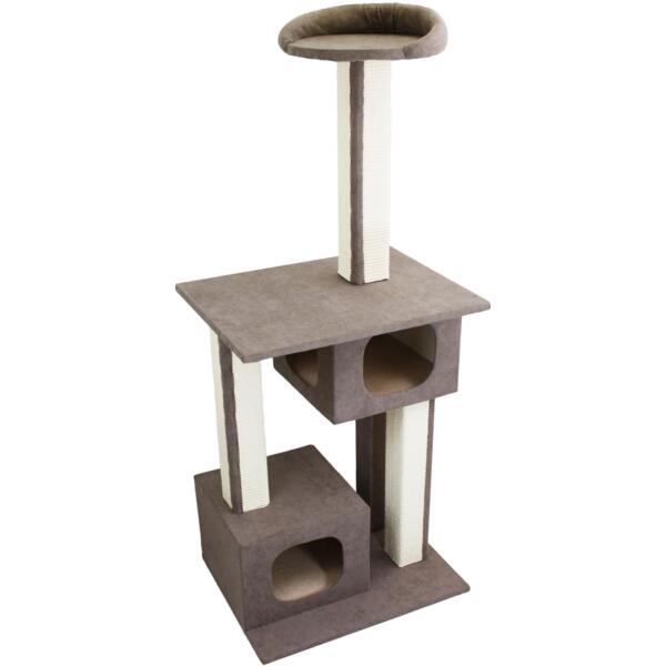 

Когтеточка-домик Lucky Pet Говерла коричневый 57x44x129 см