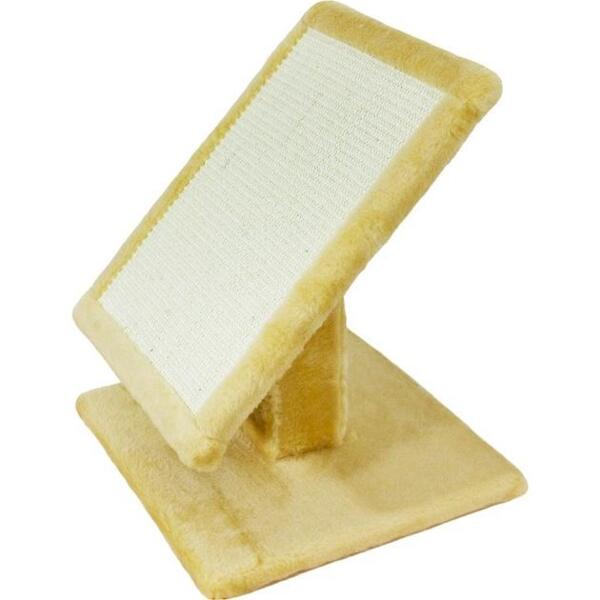 

Когтеточка Lucky Pet Панелька мех бежевый 33x33x41 см