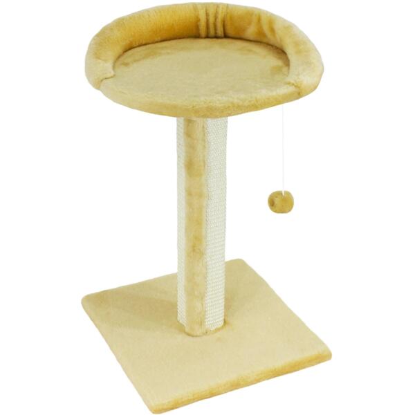 

Когтеточка Lucky Pet Верховина плюс мех бежевый 36x36x54 см