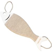 Когтеточка Lucky Pet плоская Рыба кремовый