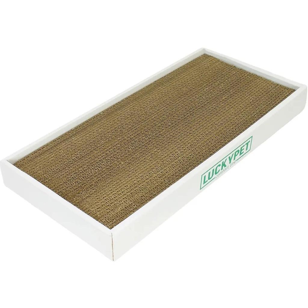 Когтеточка Lucky Pet Подиум мини картон 24x50x5 см фото 1