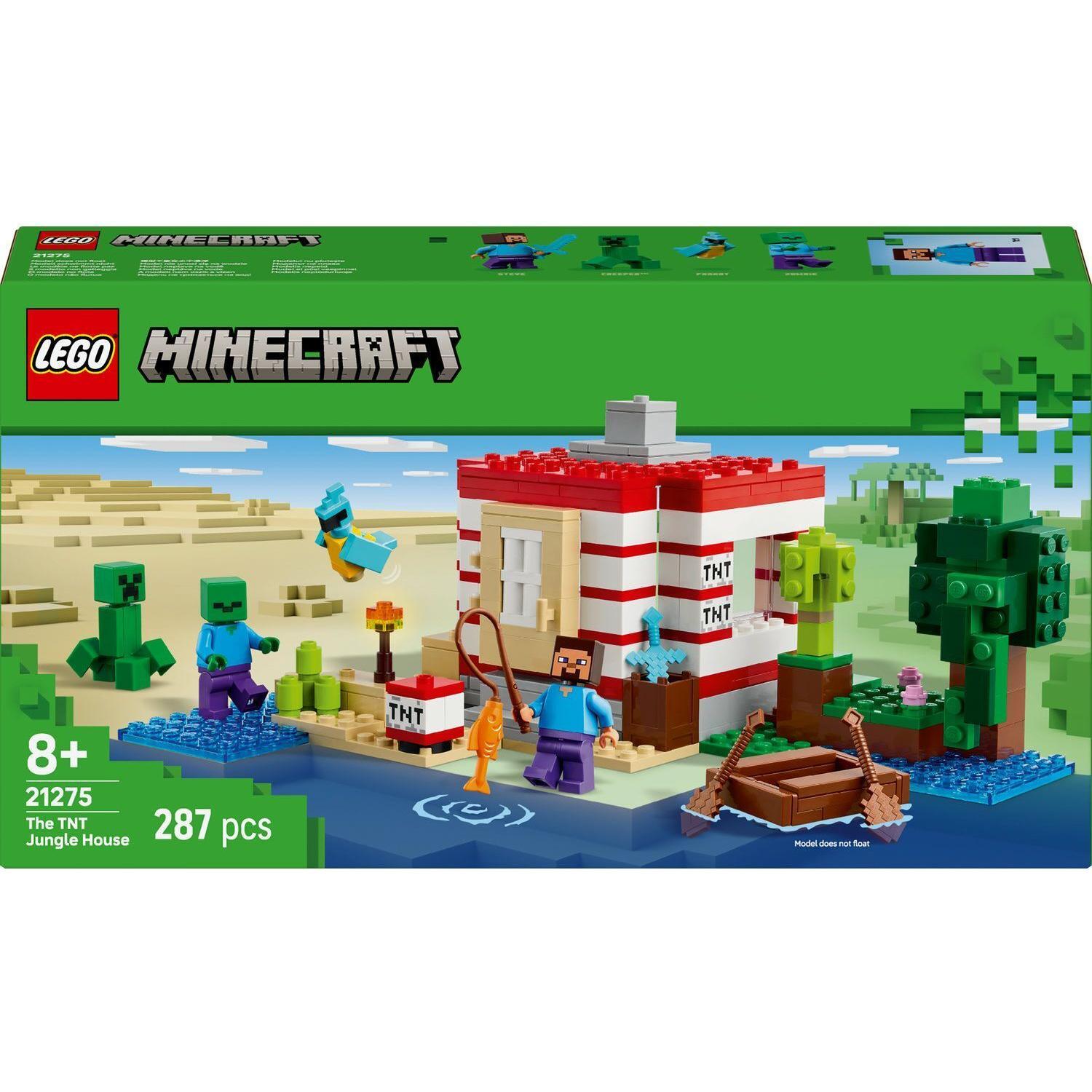 LEGO 21275 Будинок з вибухівки в джунглях V29 Minecraftфото1