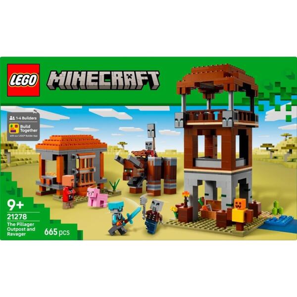 

LEGO 21278 Аванпост разбойников и спус.. V29 Minecraft