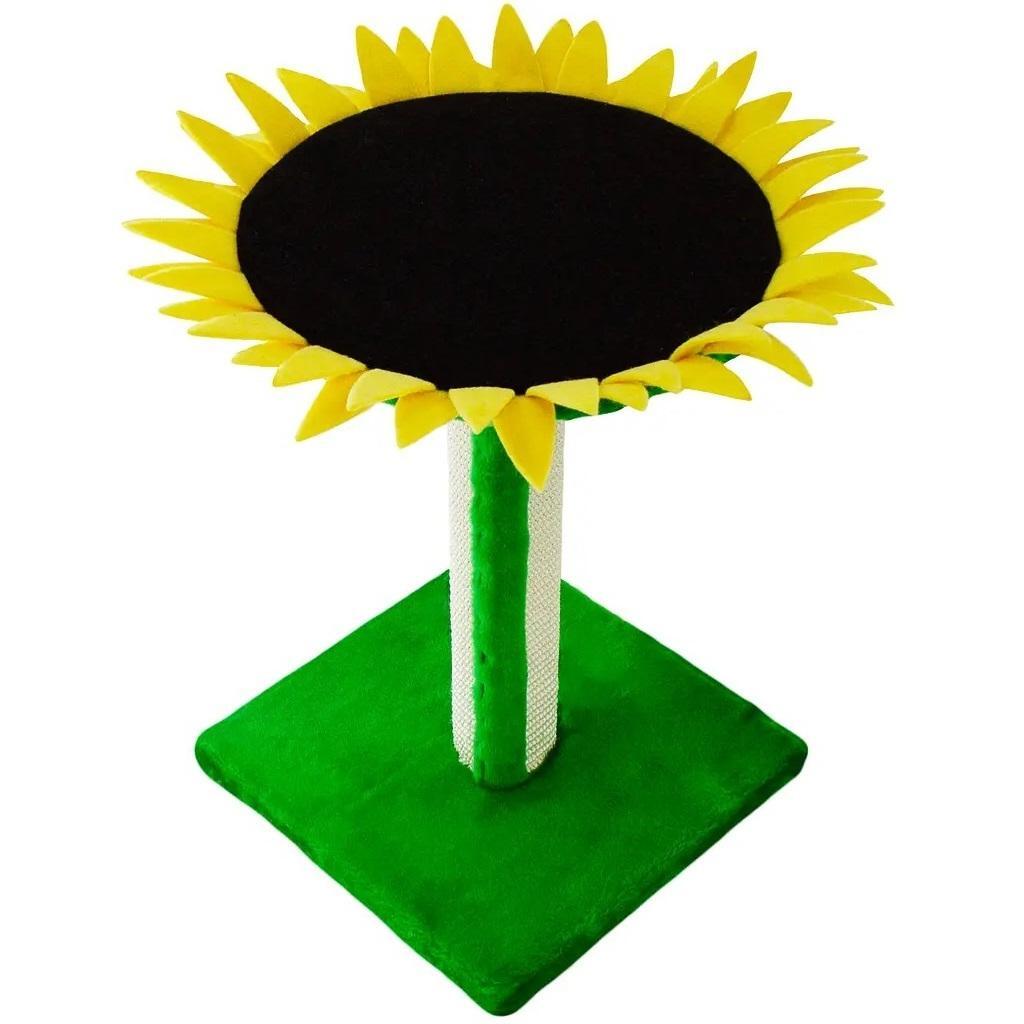 Дряпка Lucky Pet Соняшник сірий 36x36x56 смфото1