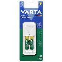 Зарядное устройство Varta Mini Charger + Аккумулятор NI-MH AAA800 мАч 2 шт. (57656201421)