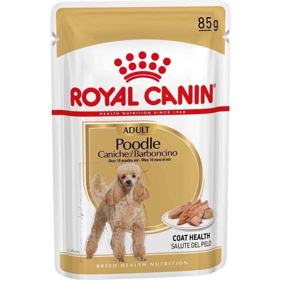 Влажный корм Royal Canin Poodle Loaf паштет для взрослых собак породы Пудель 85 г фото 