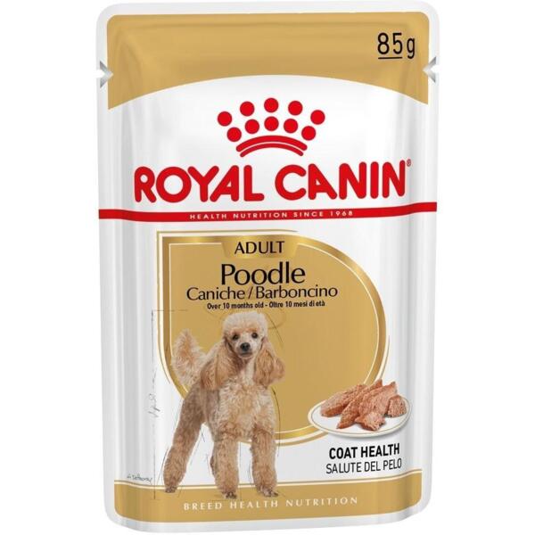 

Влажный корм Royal Canin Poodle Loaf паштет для взрослых собак породы Пудель 85 г