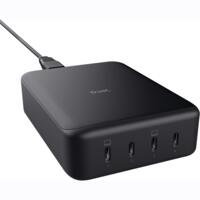 Зарядное устройство сетевое Trust Maxo 240Вт,GaN, 4xUSB-C,PD, Black