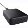 Зарядное устройство сетевое Trust Maxo 240Вт,GaN, 4xUSB-C,PD, Black