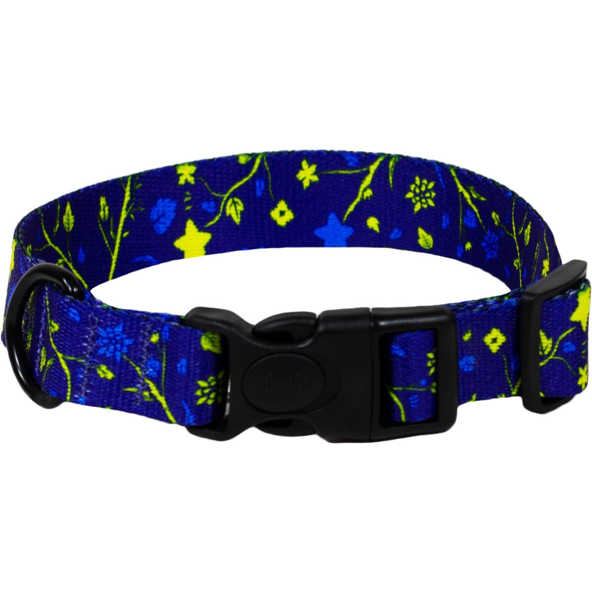 Ошейник Lucky Pet капроновый Украинский вечер 25мм/43-66см фото 1