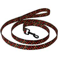 Поводок для собак Lucky Pet капроновый Калейдоскоп 10мм/152см