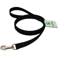 Поводок для собак Lucky Pet из водонепроницаемой ленты черный 25мм/2м