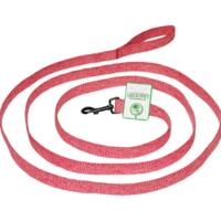 Поводок для собак Lucky Pet Melange прошитый красный 25мм/3м