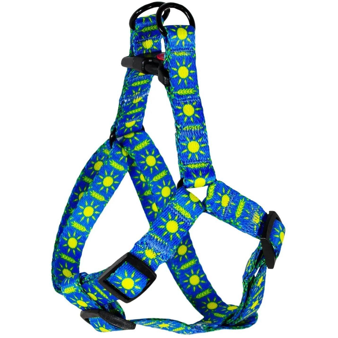 Шлея Lucky Pet капроновая Колосок 20мм/45-64см фото 1