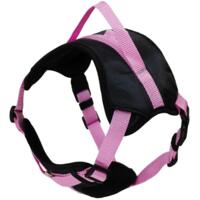 Нагрудник Lucky Pet Фреш чорно-рожевий 53см/63см