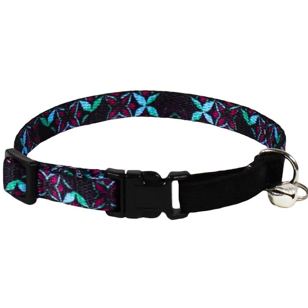 Нашийник Lucky Pet капроновий Українська ніч для котів 10мм/18-28смфото1