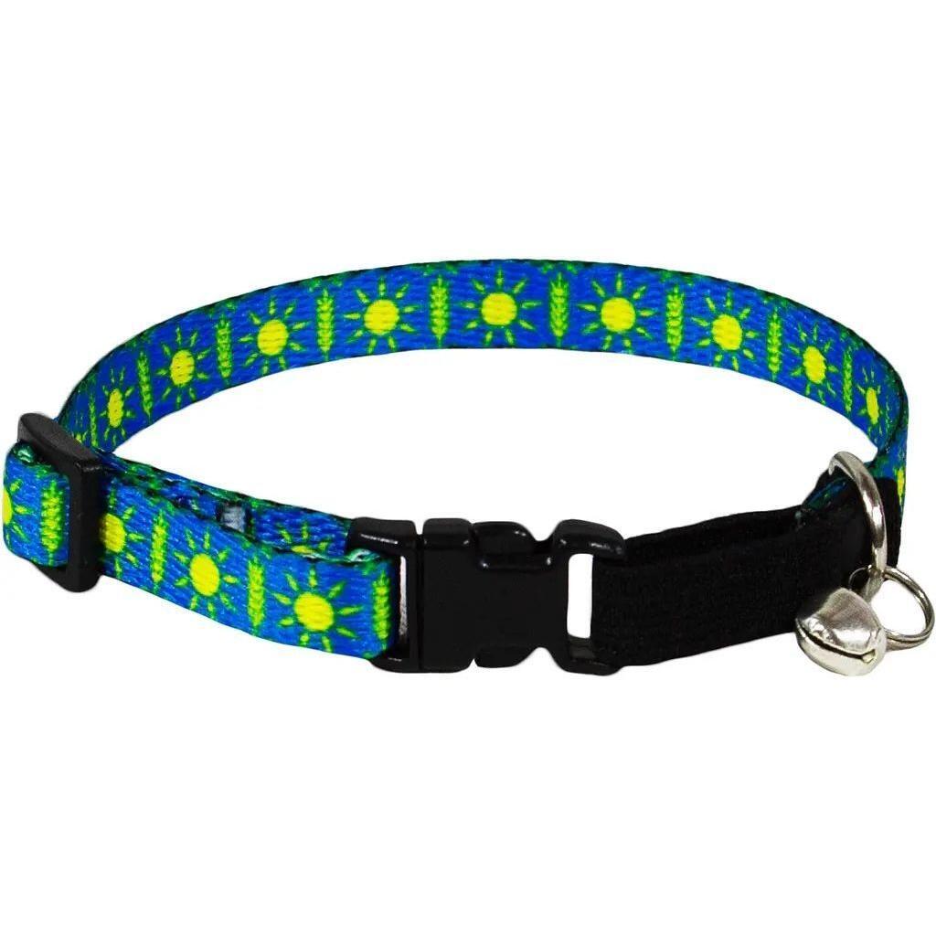 Нашийник для котів Lucky Pet капроновий Колосок 10мм/18-28смфото1