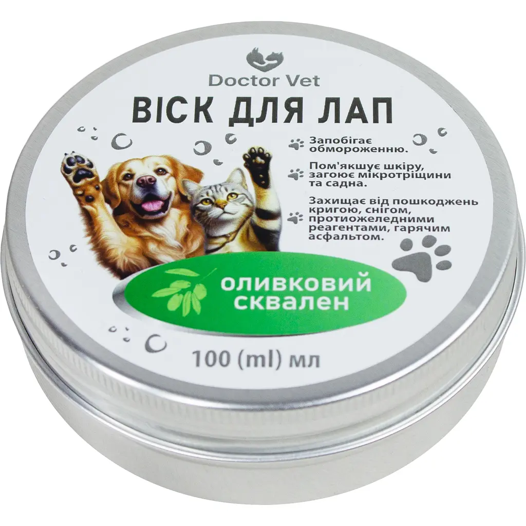 Воск для лап Doctor Vet 100 мл фото 1