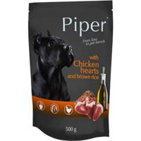 Влажный корм для собак Dolina Noteci Piper Dog с куриным сердцем и коричневым рисом 500 г