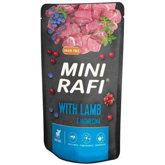 

Влажный корм для собак мелких пород Dolina Noteci Rafi mini пауч с ягненком 150 г