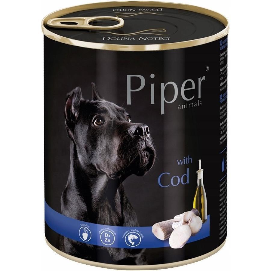 Вологий корм для собак Dolina Noteci Piper з тріскою 800 гфото1