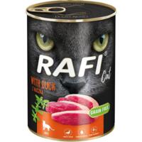 Вологий корм для дорослих котів Dolina Noteci Rafi Cat з качкою 400 г