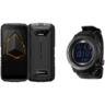 Комплект смартфон Doogee S41 Max 5.45" 6/256Gb Black та тактичний годинник 2E Delta X Black (6924351684464_2E-TCW10BK)