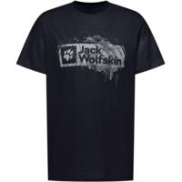 Футболка мужская Jack Wolfskin Brand T M A64116_T0298 XXL темно-синяя
