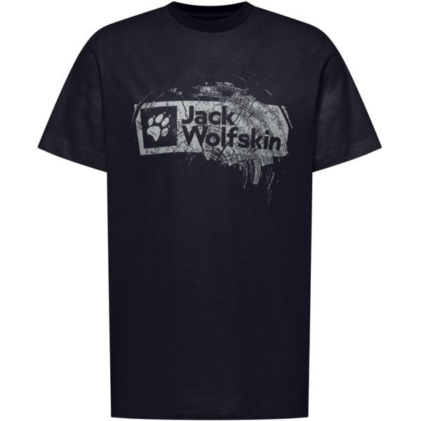 

Футболка мужская Jack Wolfskin Brand T M A64116_T0298 XXL темно-синяя
