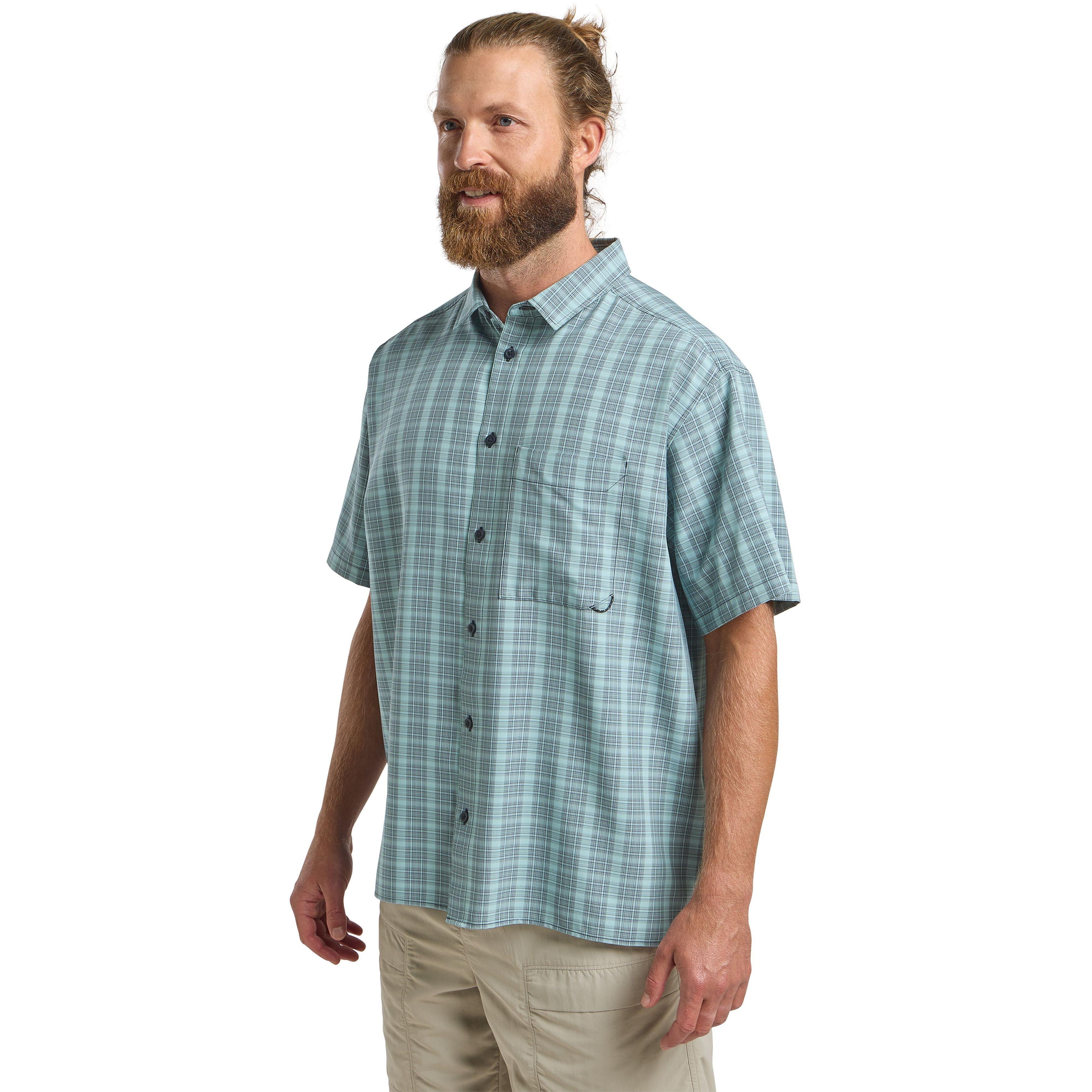 Рубашка мужская Jack Wolfskin Meseta Shirt M A63880_T0003 XL синяя фото 1