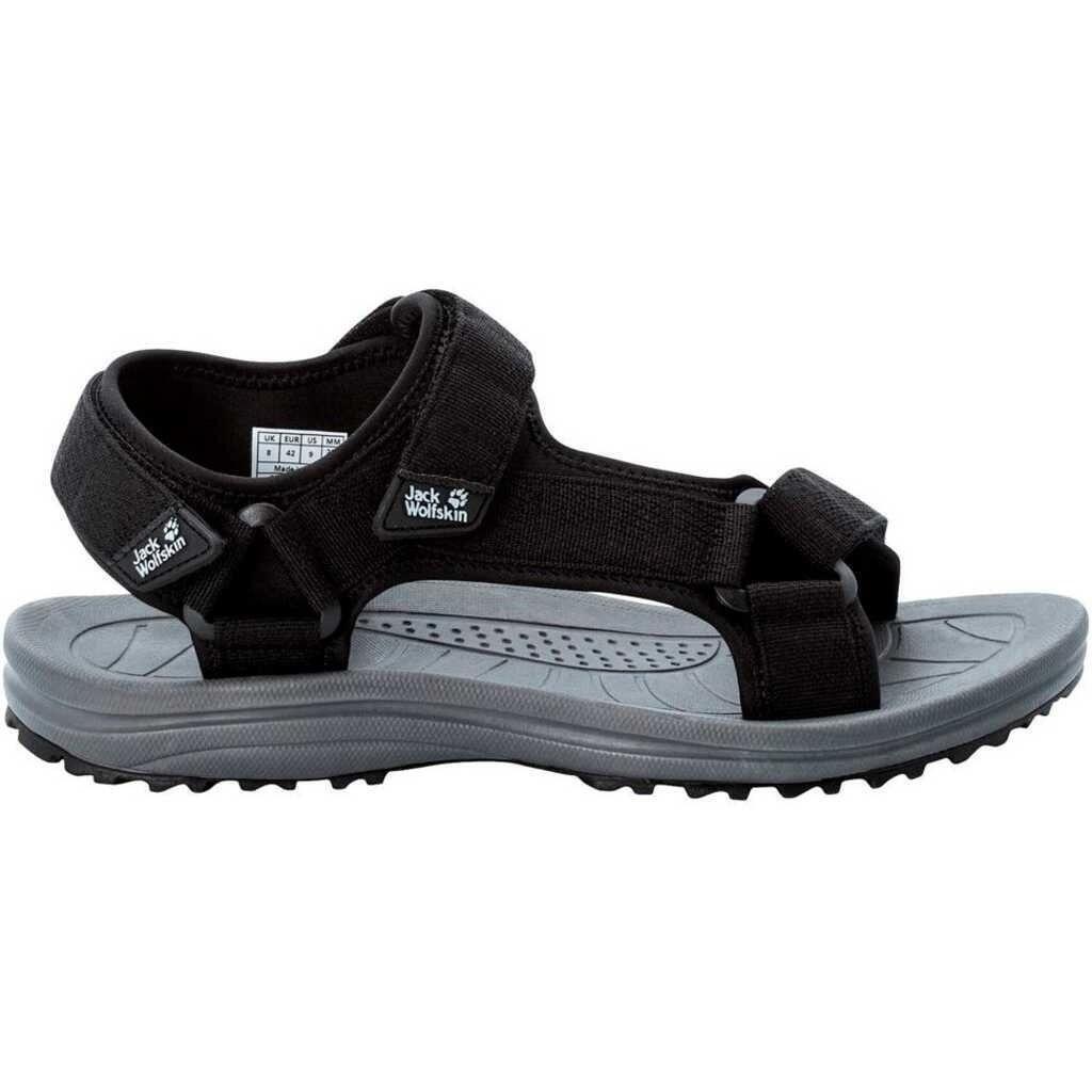 Сандали мужские Jack Wolfskin Wave Breaker M 4052011_6000 43 (9 UK) черные фото 1