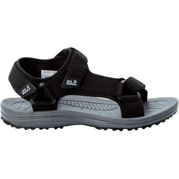 Сандали мужские Jack Wolfskin Wave Breaker M 4052011_6000 47 (12 UK) черные фото 
