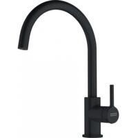 Смеситель для кухни Franke Lina с поворотным изливом, черный матовый (115.0626.019)