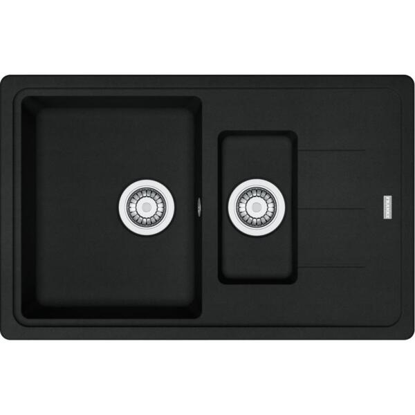 

Кухонная мойка Franke Basis BFG 651-78 черный матовый (114.0667.448)