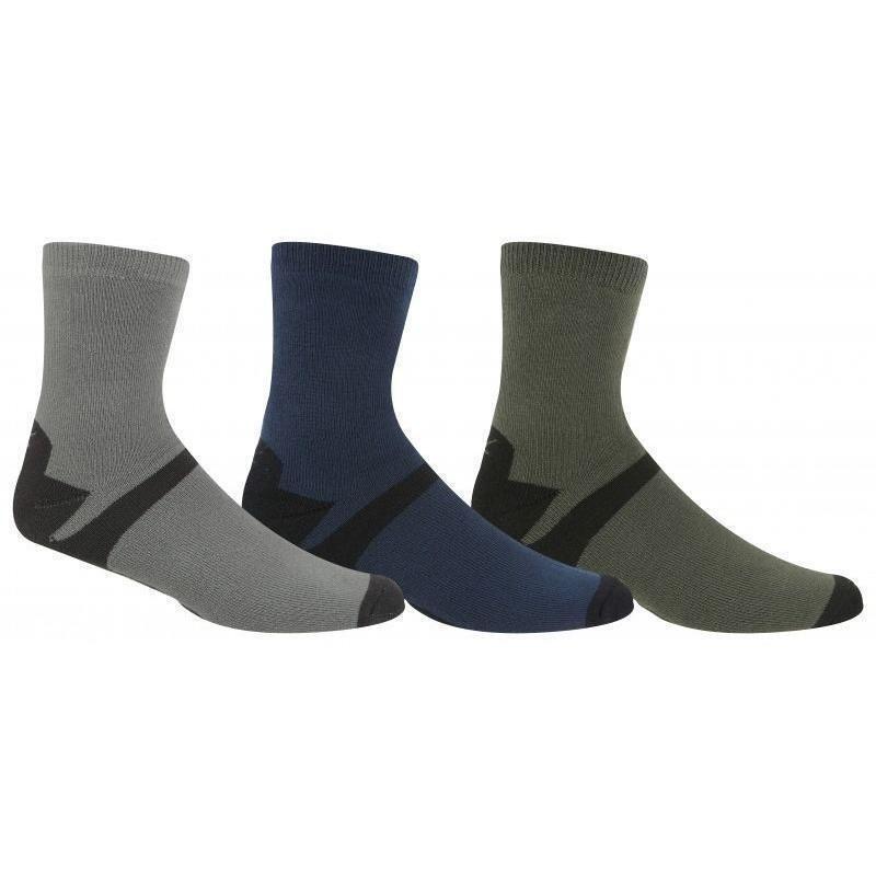 Носки мужские Regatta 3pkOutdoorLstySck RMH048-SUA 43-47 (9-12 UK) серые, синие