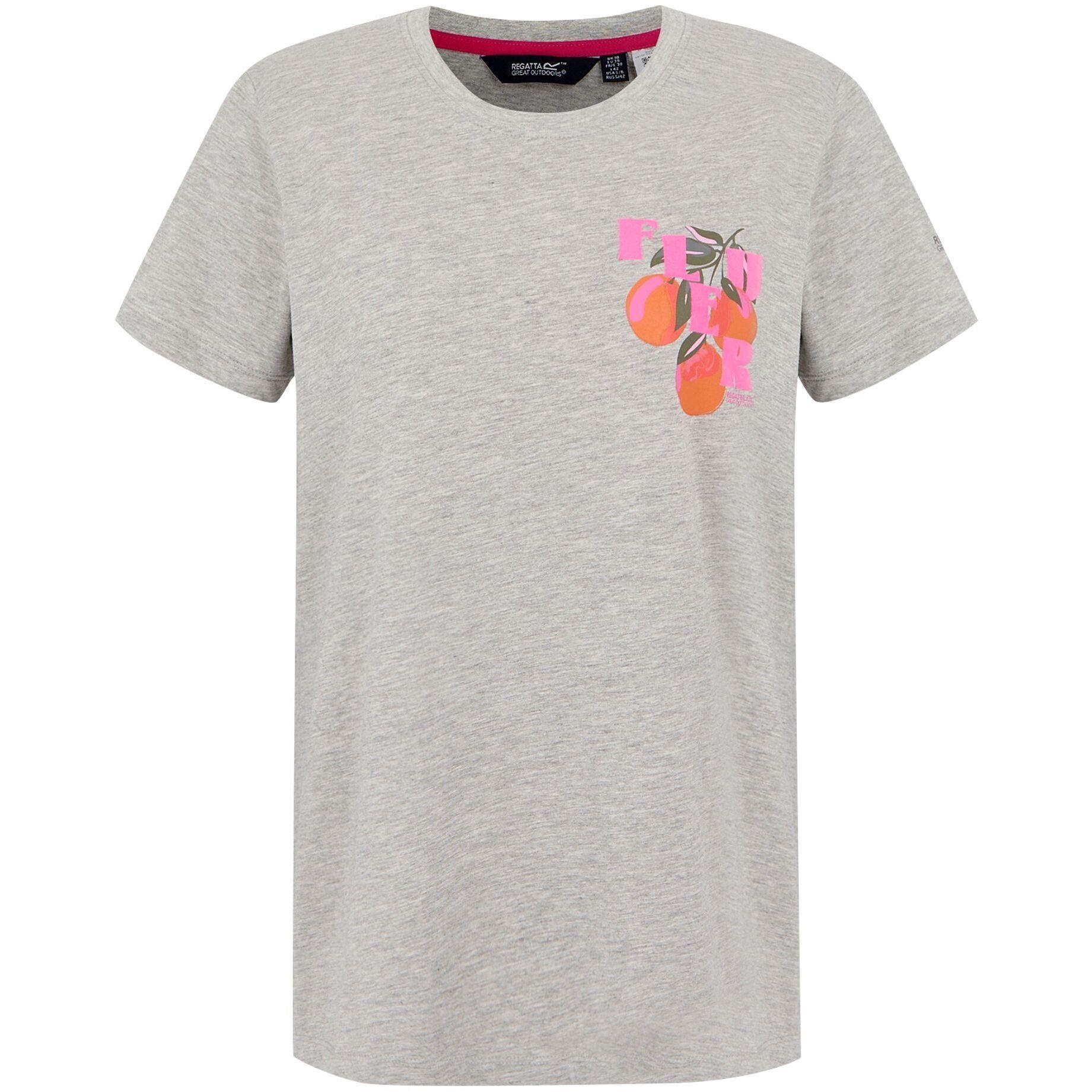 Футболка женская Regatta FilandraIX RWT327-5L8 8 серая фото 1
