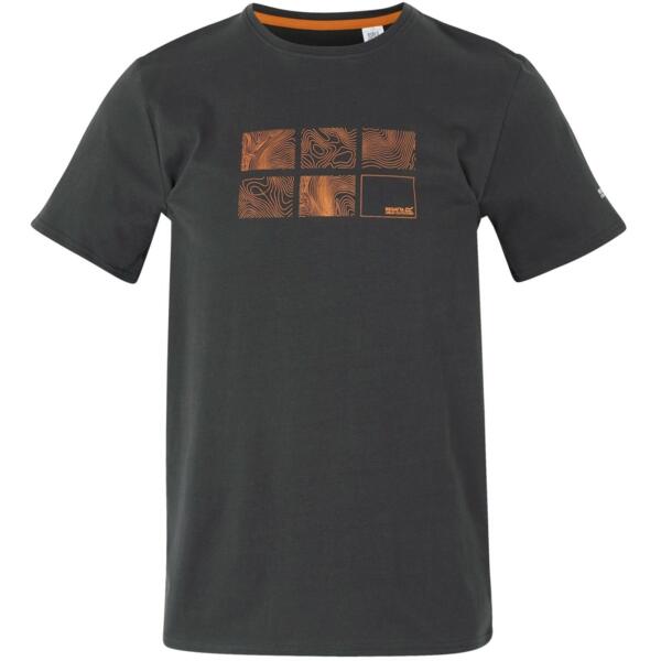 

Футболка мужская Regatta BreezedV RMT316-61I XXL темно-серая