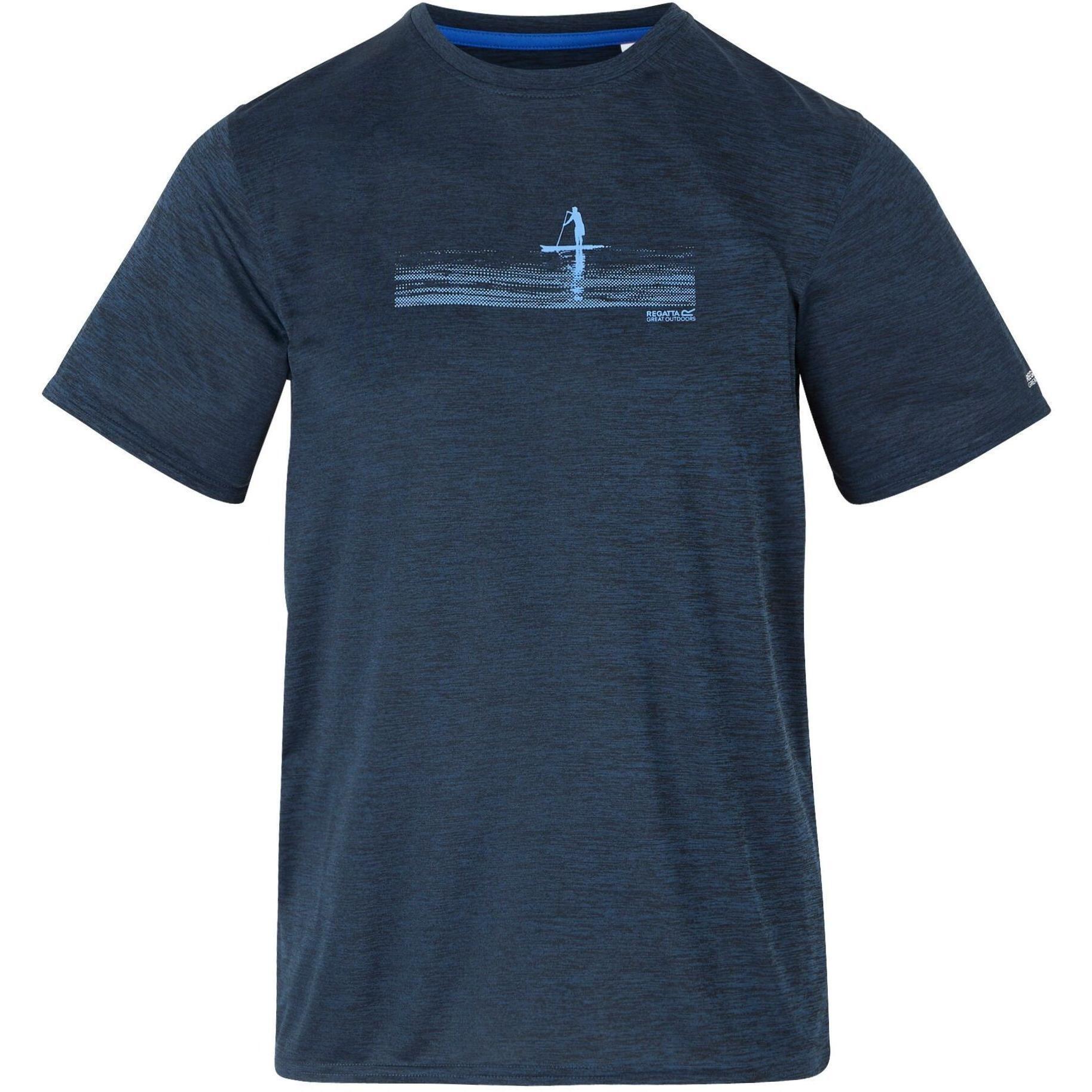 Футболка мужская Regatta FingalIX RMT310-R73 XL синяя фото 1