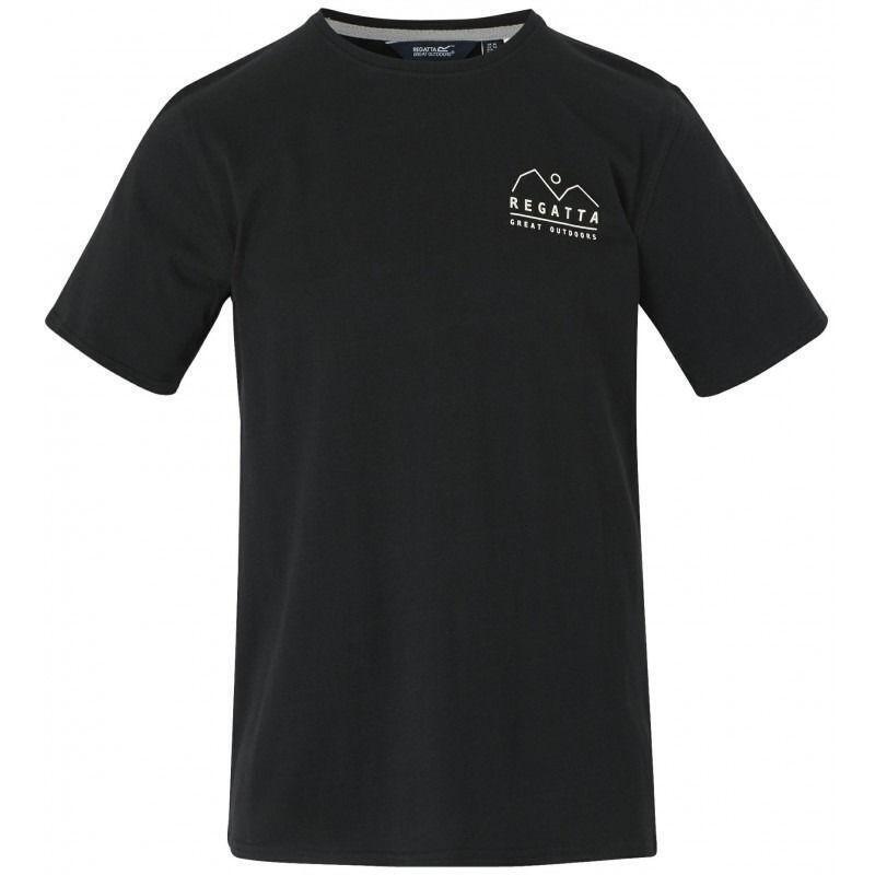 Футболка мужская Regatta ClineIX RMT296-T6N XL черная фото 1