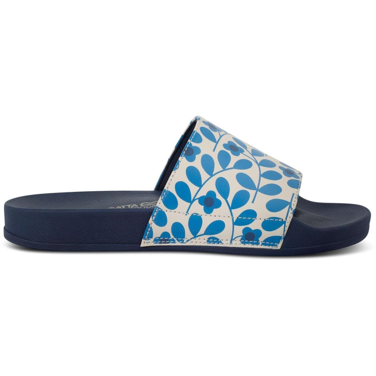 Шлепанцы женские Regatta OrlaSlide RWF761-F67 39 (6 UK) синие с белым фото 