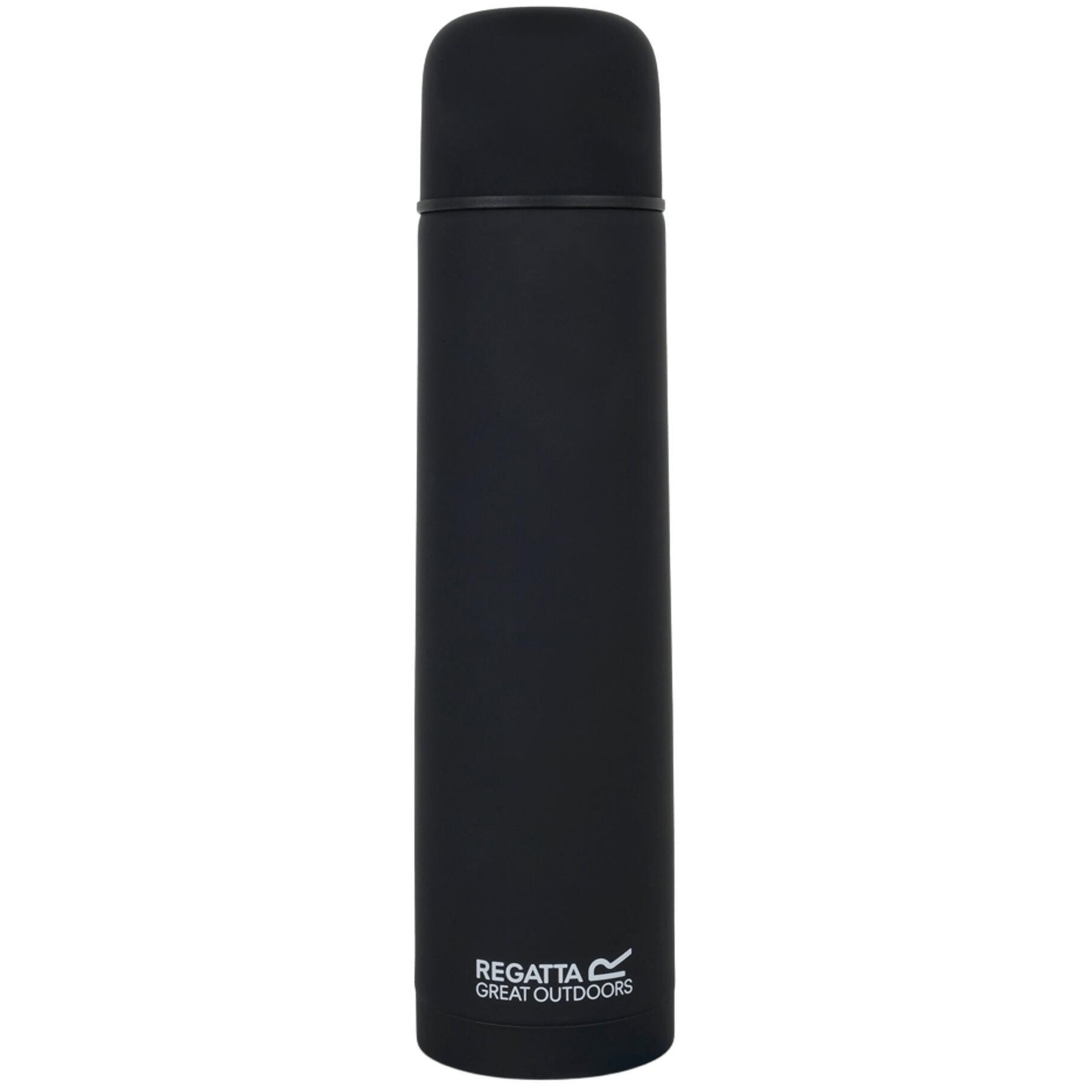 Термос Regatta Insulated Vacuum Flask 1 л черный (RCE552-800) фото 1