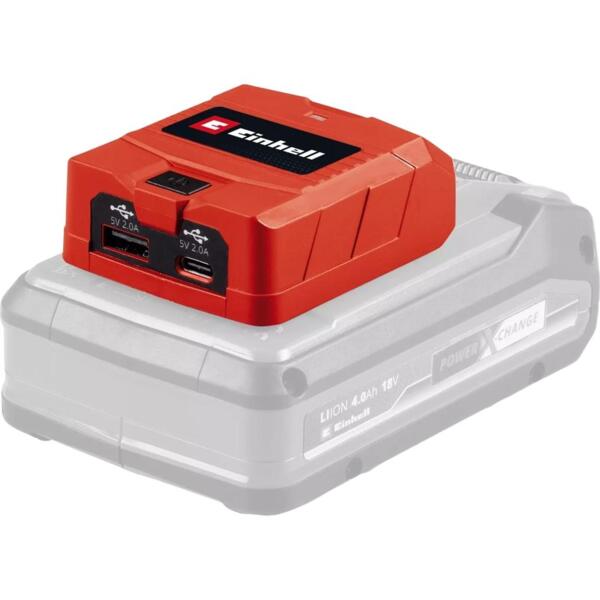 

USB адаптер Einhell TC-CP 18 Li USB A/C (4514148)