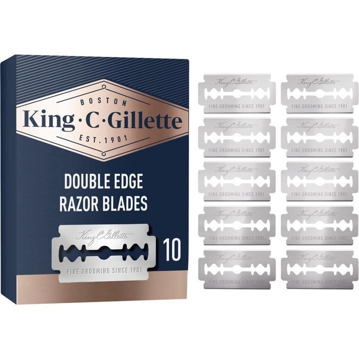 Лезвия для бритья Gillette King C Gillette 10 шт фото 1