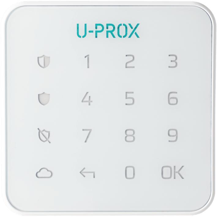 Бездротова сенсорна клавіатура U-PROX Keypad G1, 1 група, White (4820261370133)фото1