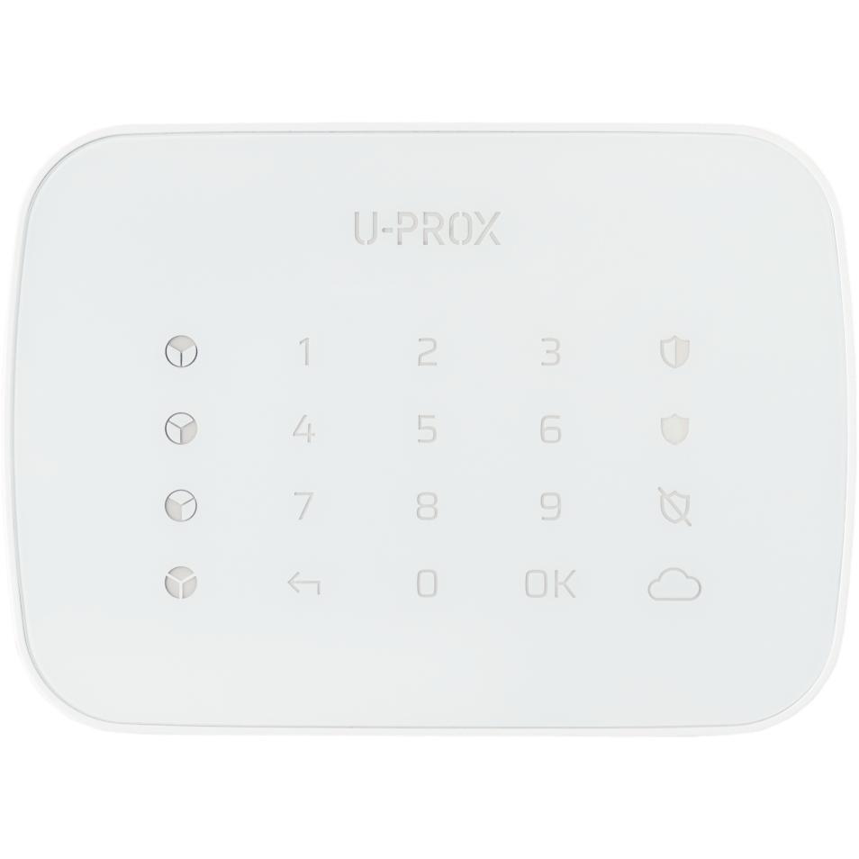 Бездротова сенсорна клавіатура U-PROX Keypad G4, 4 групи, White (4820261370157)фото1
