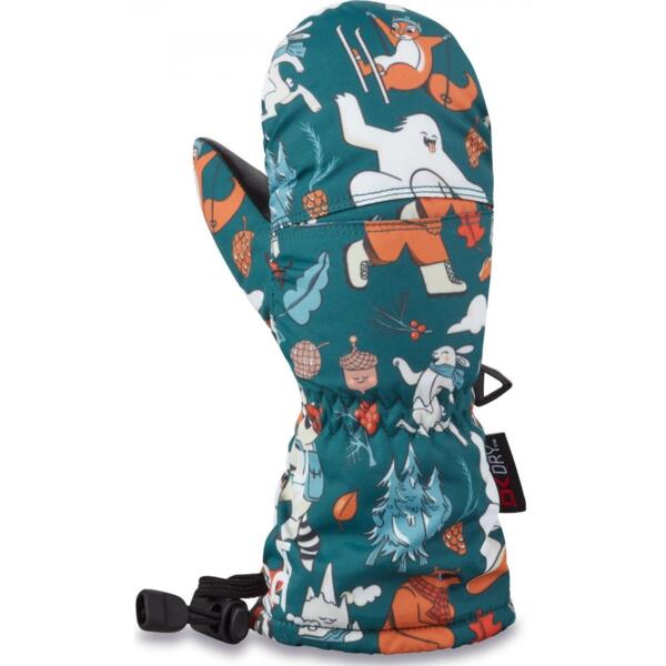 

Рукавицы детские Dakine Scrambler Mitt (10002535) S зеленые