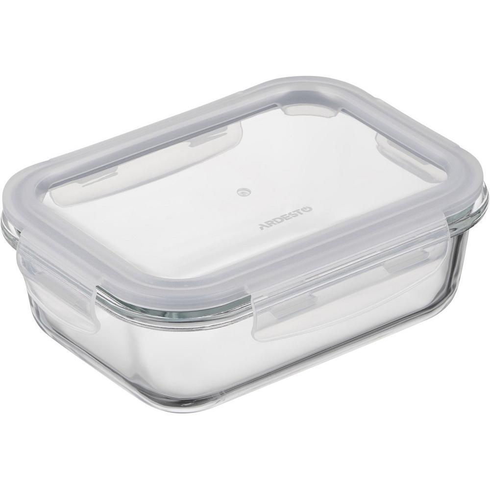 Контейнер для зберігання харчових продуктів ARDESTO Gemini 0.66л, прямокутний (AR1260BRC)фото1